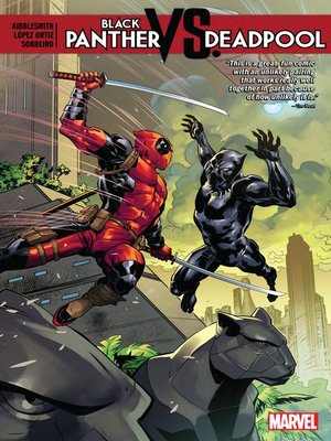 cover image of Black Panther vs. Deadpool